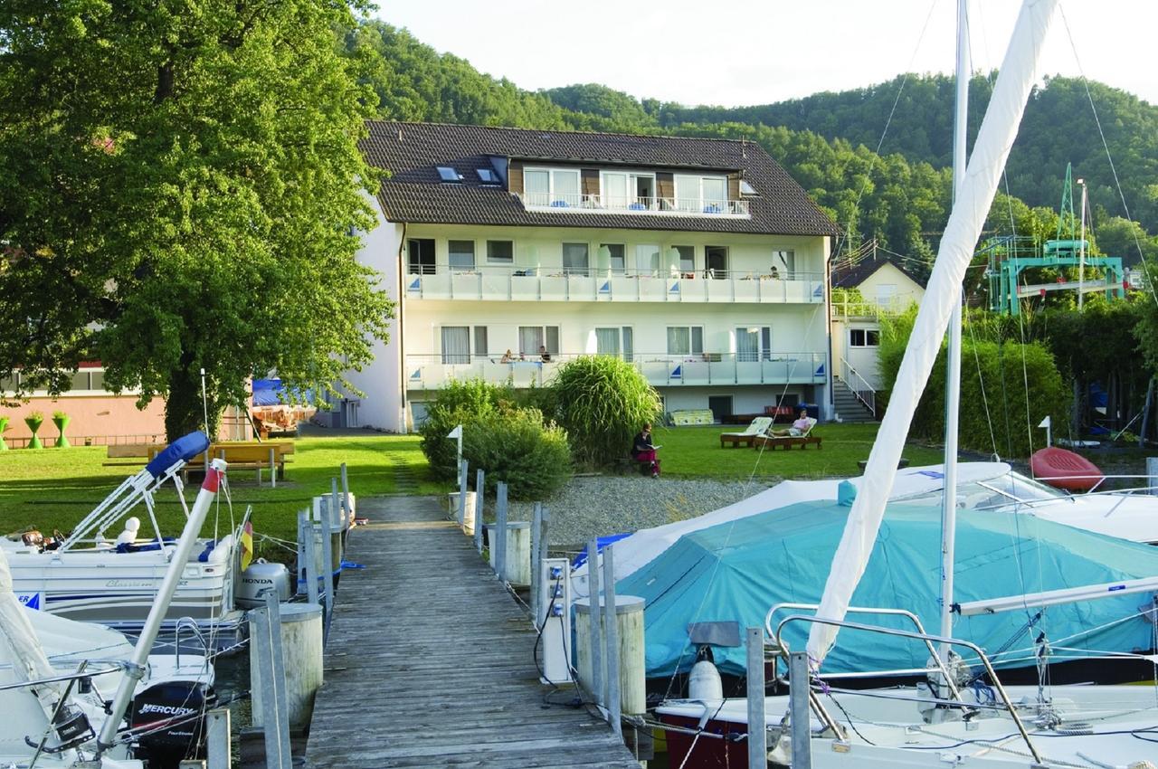 Hotel Pension Cafe Hasler Bodman-Ludwigshafen Eksteriør bilde