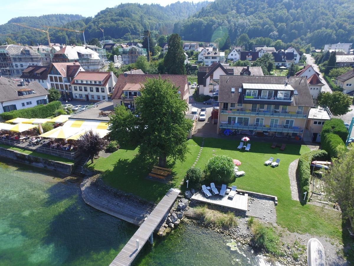 Hotel Pension Cafe Hasler Bodman-Ludwigshafen Eksteriør bilde